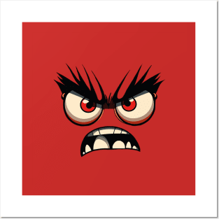 angry eyes Posters and Art